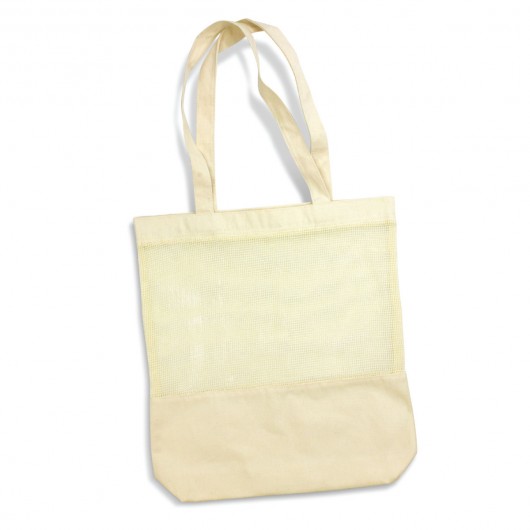 Zillie Cotton Tote Bags Natural
